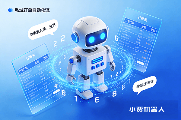 小贾机器人 —— 私域社群订单智能运营新标杆